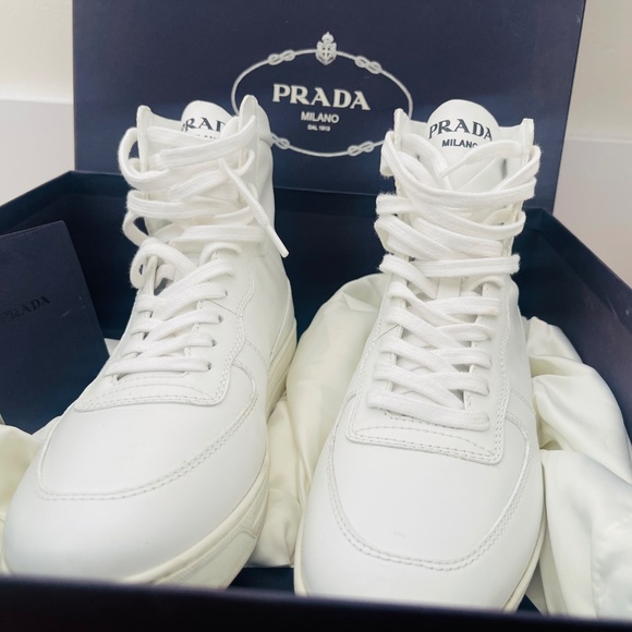 Prada Triangle Logo - High Top sneakers - Picture 3 of 3